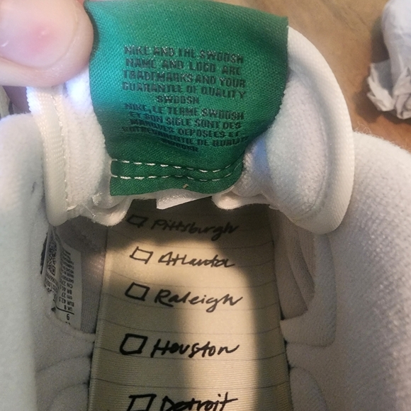 Nike Attack x Social Status Summit White Sneakers DZ4636-100 Mens Size 9 - Picture 11 of 14